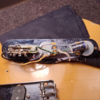 Fender Partcaster AVRI '52 Telecaster 1981-1984 USA Neck - TL52 Telecaster 1980's Body Butterscotch Blonde Japan электрогитара