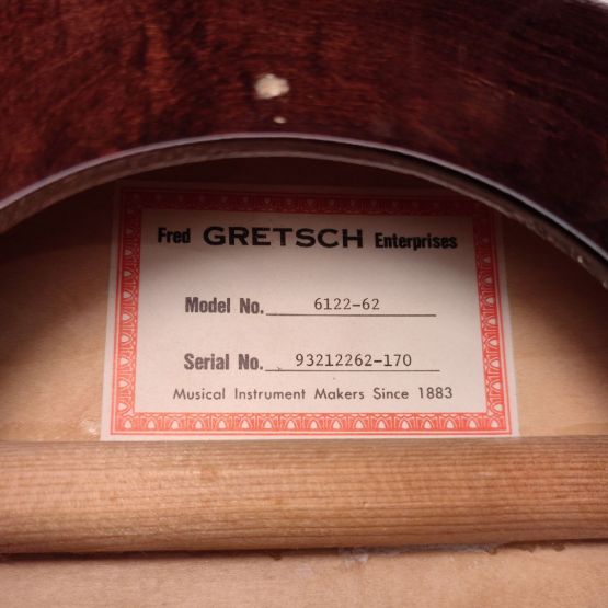 Gretsch 6122-62 1962 Country Classic II Walnut Stain 1993 Japan электрогитара