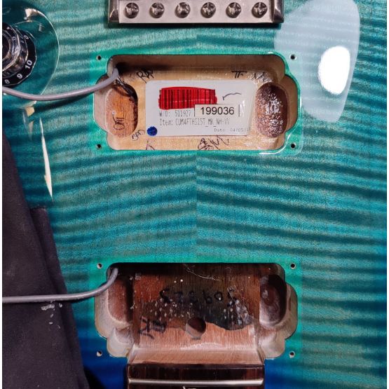 PRS Custom 24 10-Top Makena Blue 2013 USA электрогитара