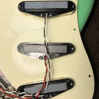 Fender ST62 Stratocaster Surf Green 2010 Japan электрогитара
