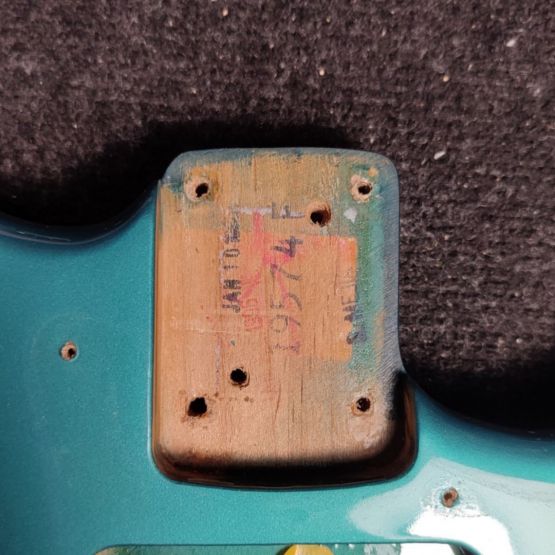 Fender AVRI '62 Stratocaster Ocean Turquoise 1997 USA электрогитара
