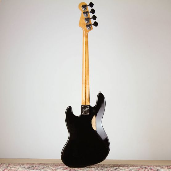 Fender Jazz Bass Black 1983 USA бас-гитара
