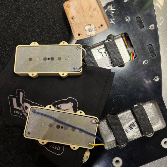 Fender American Professional II Jazzmaster Left-Hand Mercury 2021 USA электрогитара