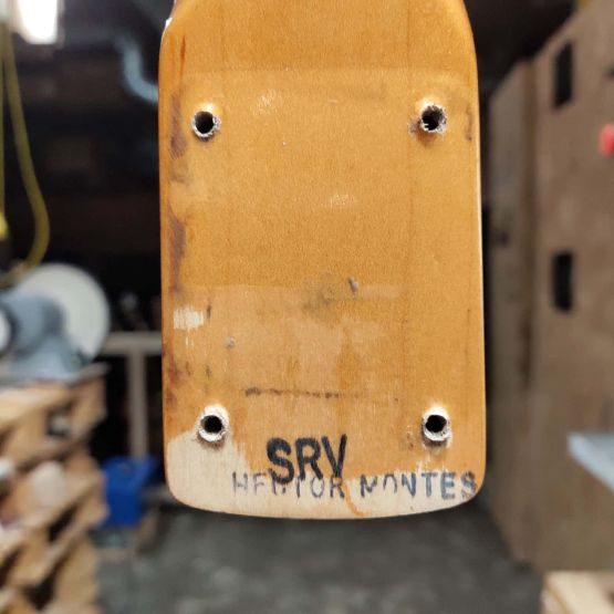 Fender SRV Stevie Ray Vaughan Stratocaster Sunburst 1993 USA электрогитара