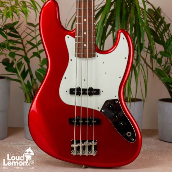 Fender Jazz Bass JB-45 Candy Apple Red 1994 Japan бас-гитара