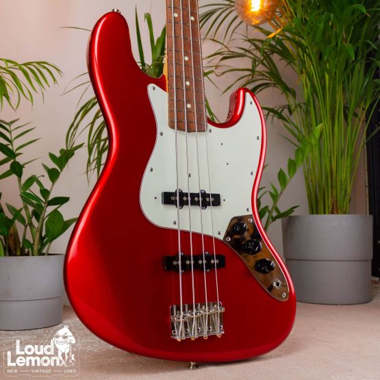 Fender Jazz Bass JB-45 Candy Apple Red 1994 Japan бас-гитара