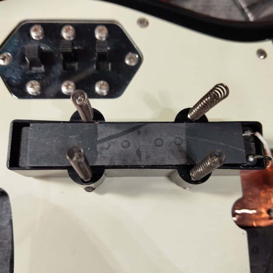 Fender JAB-EQ Jaguar Bass Black 2009 Japan бас-гитара