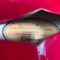 Epiphone Casino Cherry 2006 Korea электрогитара