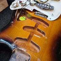 Fender Stratocaster Classic 50's Sunburst 2005 Mexico электрогитара