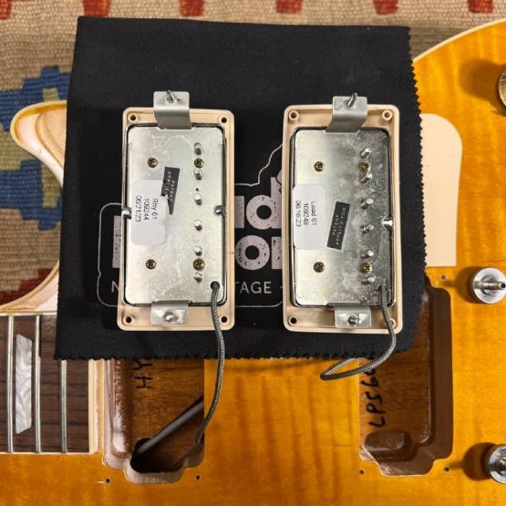 Gibson Les Paul Standard '60s Custom Color Honey Amber 2023 USA электрогитара