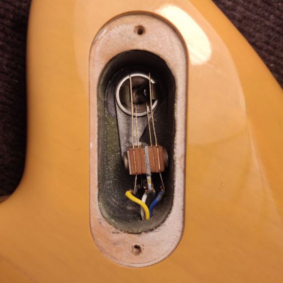 Fender American Special Toronado HH Butterscotch Blonde 2002 USA электрогитара