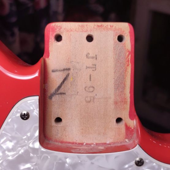 ‌Fender JT-95 Jag-Stang Fiesta Red 1997 Japan электрогитара