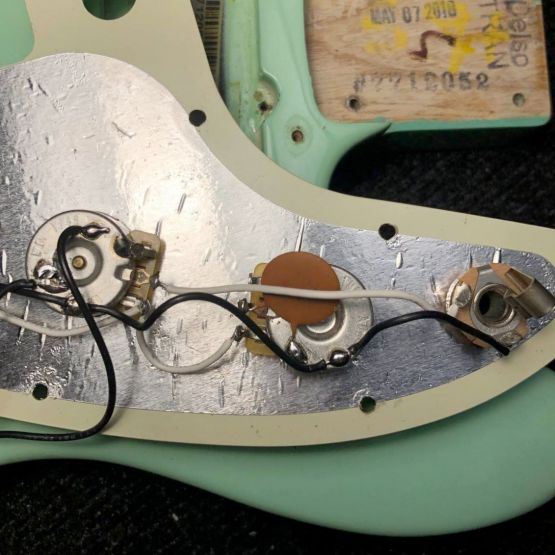 Fender Limited Edition Jazz-Tele Surf Green 2018 USA электрогитара