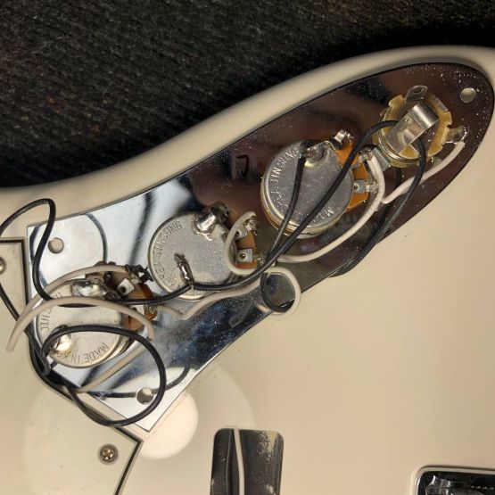Fender Player Jazz Bass V Polar White 2021 Mexico бас-гитара