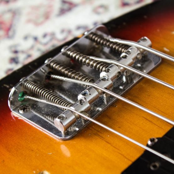Fender Jazz Bass Sunburst 1972 USA бас-гитара