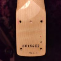 Fender Swinger Burgundy Mist Metallic 2020 Japan электрогитара
