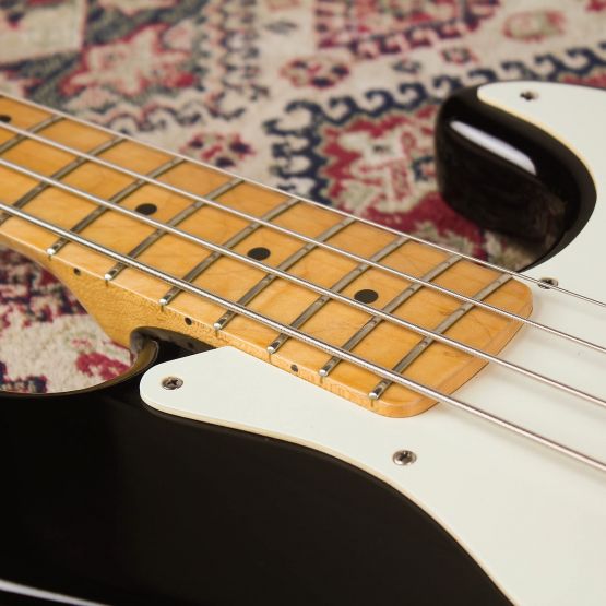 Fender Jazz Bass Black 1983 USA бас-гитара