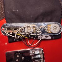 Fender Standard Telecaster Chrome Red 2007 Mexico электрогитара