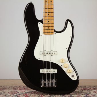 Fender Jazz Bass Black 1983 USA бас-гитара