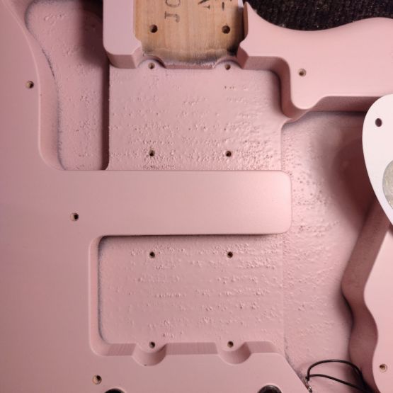 Fender Junior Collection Jazzmaster Satin Shell Pink 2022 Japan электрогитара