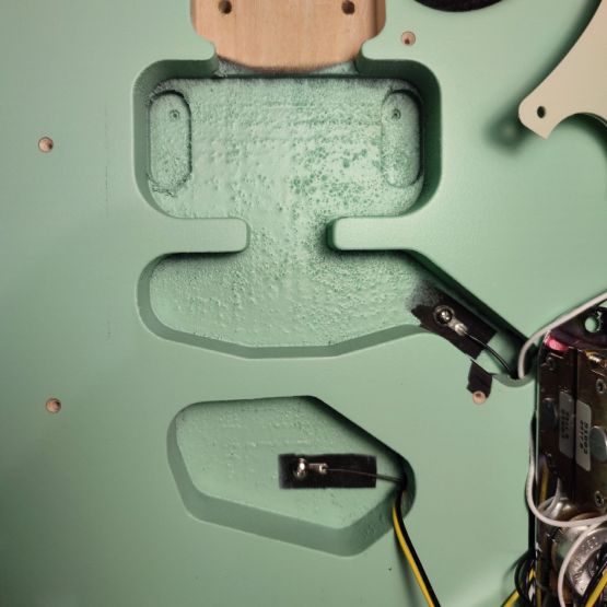 Fender Junior Collection Telecaster Satin Surf Green 2022 Japan электрогитара