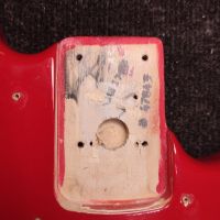 Fender Standard Jazz Bass w/USA Pickups Torino Red 1996 Mexico бас-гитара