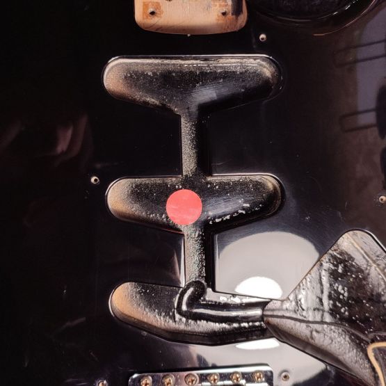 Fender AVRI '57 Stratocaster Black 1994 USA электрогитара