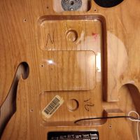 Fender Classic Series '72 Telecaster Thinline Natural 2009 Mexico электрогитара