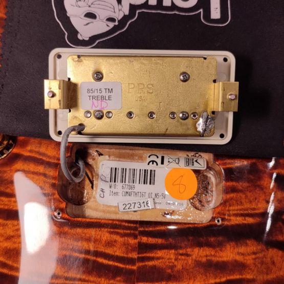 PRS Custom 24 Orange Tiger 10 Top 2016 USA электрогитара