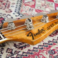 Fender Jazz Bass Sunburst 1972 USA бас-гитара