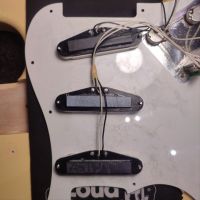 Fender ST72-80SC Stratocaster Yellow White 1992 Japan электрогитара
