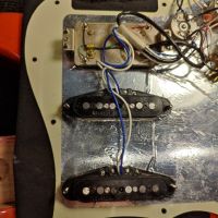 Fender American Deluxe Stratocaster HSS Candy Tangerine 2004 USA электрогитара
