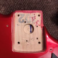 Fender Meteora HH Candy Apple Red 2019 Mexico электрогитара