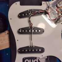 Fender ST62-65AS 40th Anniversary (63/100) Stratocaster Lake Placid Blue 1994 Japan электрогитара