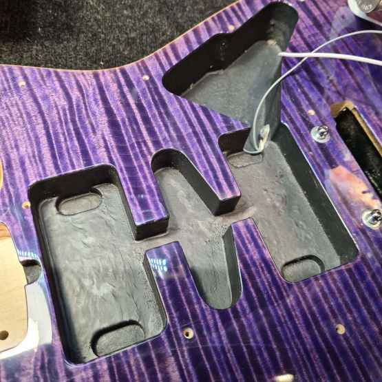Suhr Pro Series - S3 Trans Purple 2010 USA электрогитара