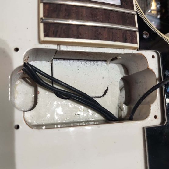 Orville LPC-75 Les Paul Custom Alpine White 1994 Japan электрогитара
