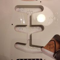 Fender Custom Shop Jimmie Vaughan Stratocaster Aged Olympic White 2019 USA электрогитара