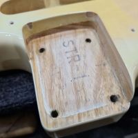 Fender Stratocaster Richie Kotzen See Thru White 2006 Japan электрогитара