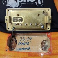 PRS Custom 22 Orange 1997 USA электрогитара