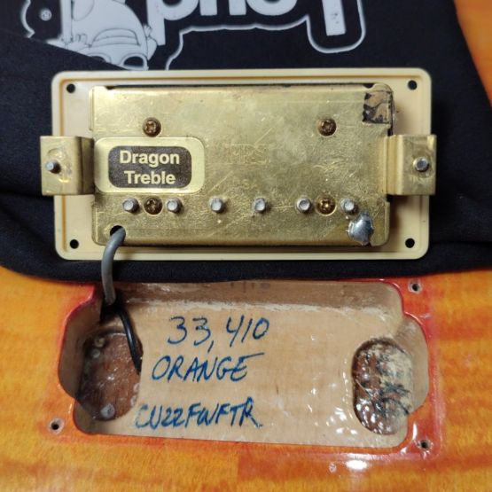 PRS Custom 22 Orange 1997 USA электрогитара