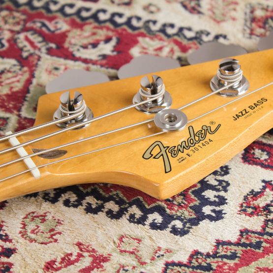 Fender Jazz Bass Black 1983 USA бас-гитара