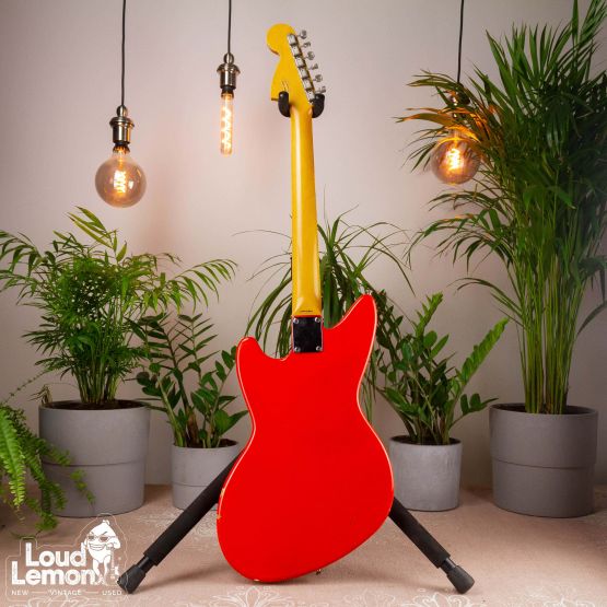 Fender Jag-Stang JSG-65 Fiesta Red 1997 Japan электрогитара