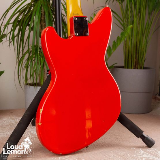 Fender Jag-Stang JSG-65 Fiesta Red 1997 Japan электрогитара