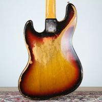 Fender Jazz Bass Sunburst 1972 USA бас-гитара
