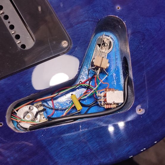 PRS CE 24 Semi-Hollow Blue Burst 2021 USA электрогитара