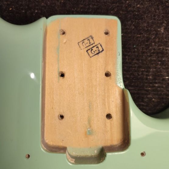 Sterling by Music Man S.U.B. Ray 4 Mint Green 2010's Indonesia электрогитара