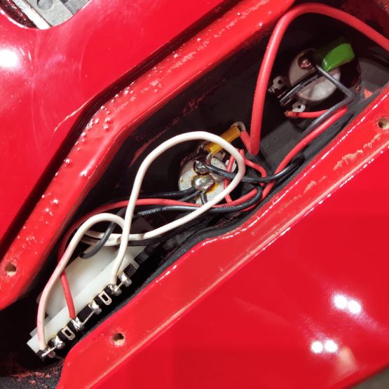 Yamaha RTX Model 102 Red 1990 Taiwan электрогитара