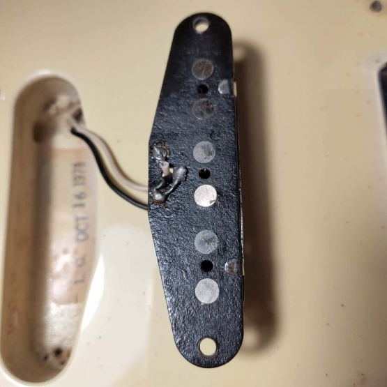 Fender Telecaster Olympic White 1978 USA электрогитара