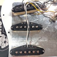 Fender Jeff Beck Stratocaster Olympic White 2019 USA электрогитара