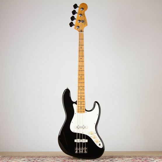 Fender Jazz Bass Black 1983 USA бас-гитара